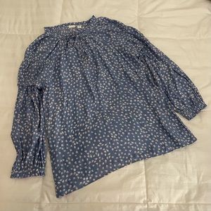 BOGO Gap Floral Puff Sleeve Blouse